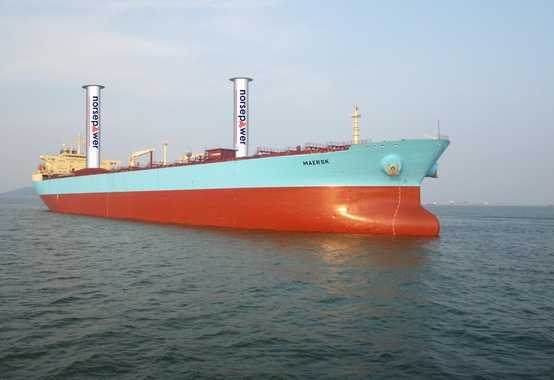 Navios tanque do futuro poderão usar energia eólica Navios tanque do futuro poderão usar energia eólica