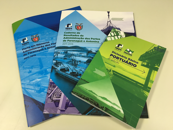 Portos do Paraná lançam série de publicações para todos os públicos
