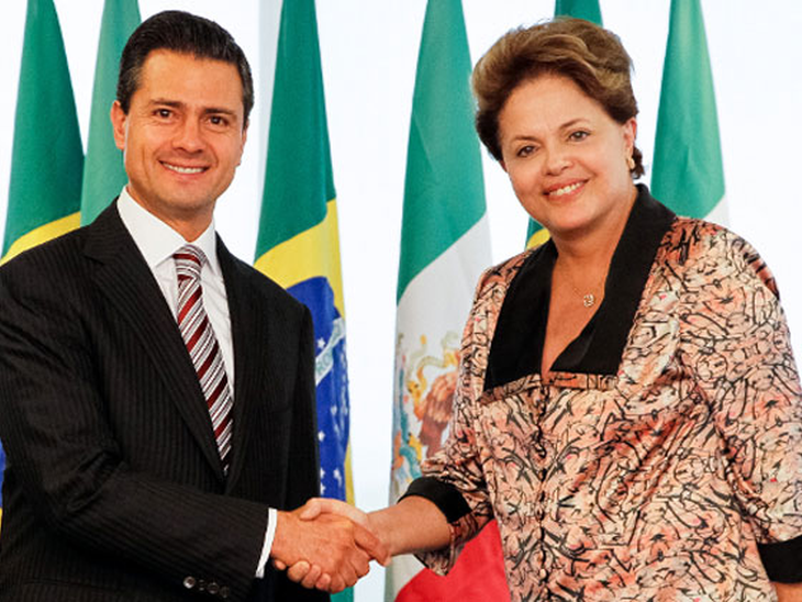 No México, Dilma propõe aliança entre a Petrobras e Pemex