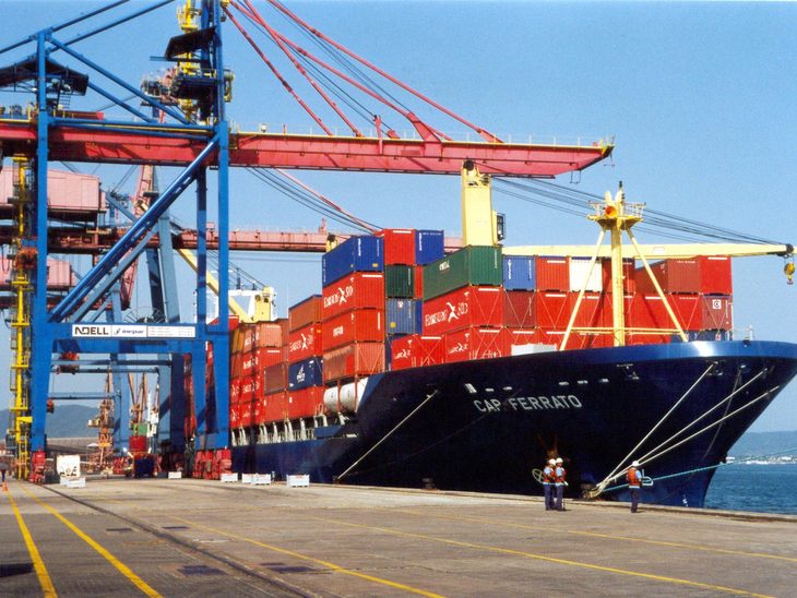 Navios aguardam até 14 dias para atracar no Porto de Santos