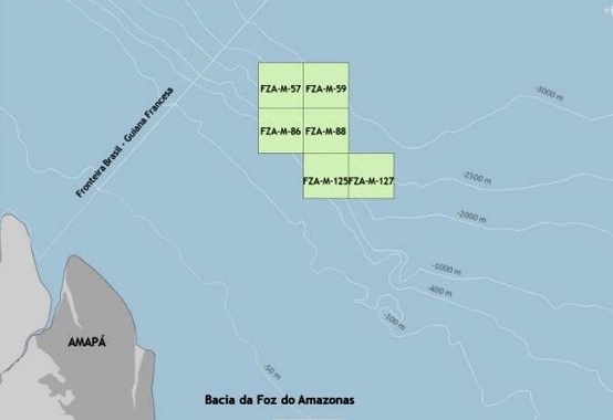 Petrobras assume operação de seis blocos em águas ultraprofundas na Foz do Amazonas Petrobras assume operação de seis blocos em águas ultraprofundas na Foz do Amazonas
