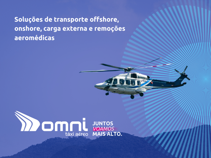 Omni Táxi Aéreo confirma posição de liderança offshore enquanto busca por inovação
