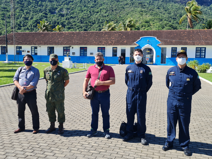 CDRJ visita o CADIM para implantação de VTMIS no Porto de Itaguaí