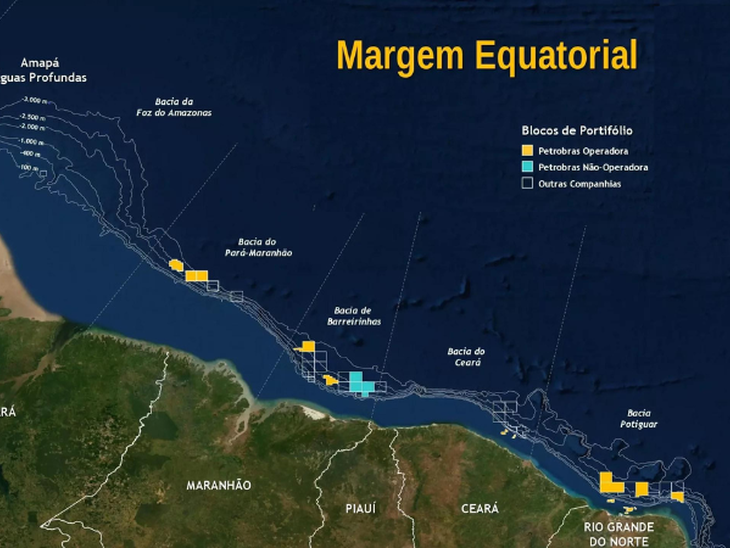 Derivadores lançados na Margem Equatorial confirmam estudos da Petrobras aprovados pelo Ibama
