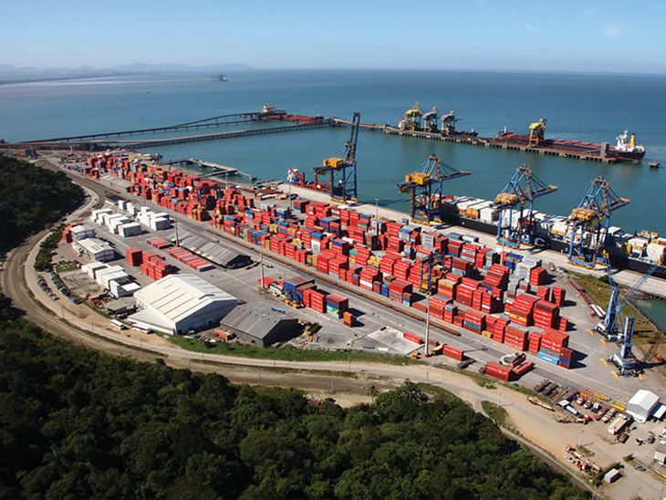 Porto de Itaguaí bate recorde de faturamento mensal em julho